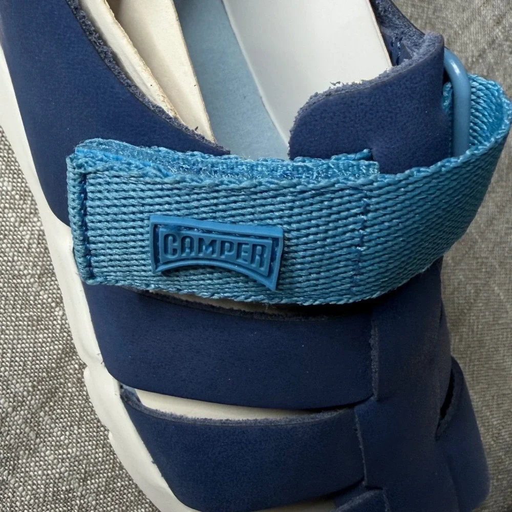 Camper Oruga Sandal Kids Blue Fisherman Strap Sandals K800242-020 EU 26 US‎ 8.5
